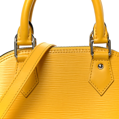 Louis Vuitton Epi Alma BB Citron 9 of 11