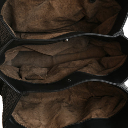Bottega Veneta Nappa Intrecciato Medium Roma Tote Black 5 of 11