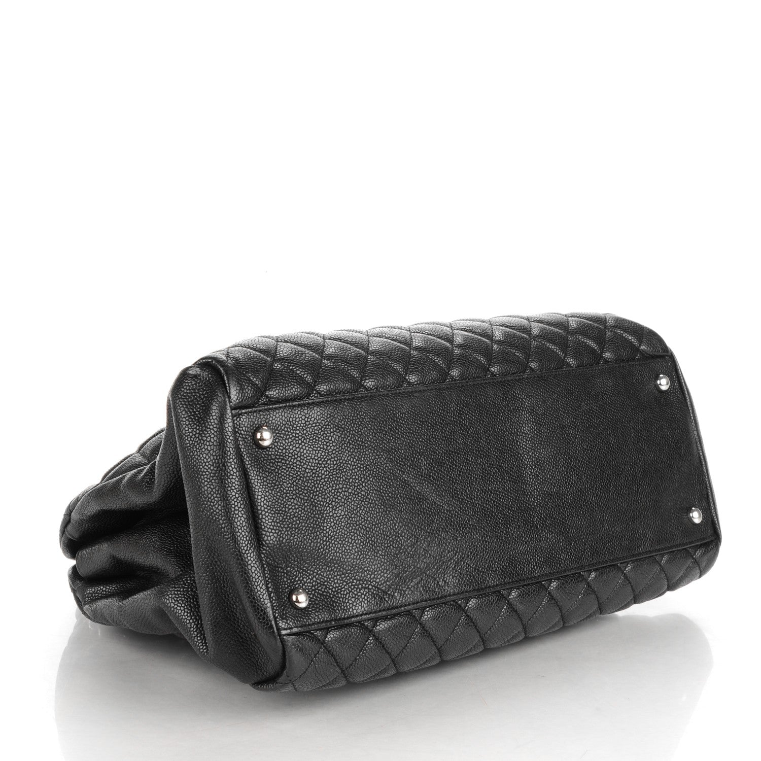 Chanel Caviar Quilted Large Just Mademoiselle Black 4 of 8