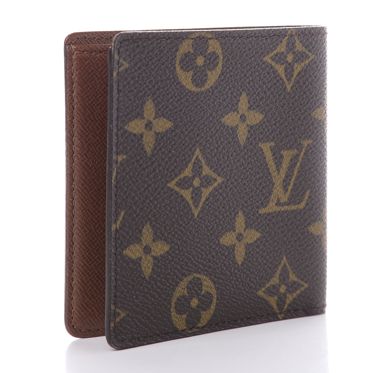 Louis Vuitton Monogram Billfold Wallet 6 Credit Card Slots 3 of 7