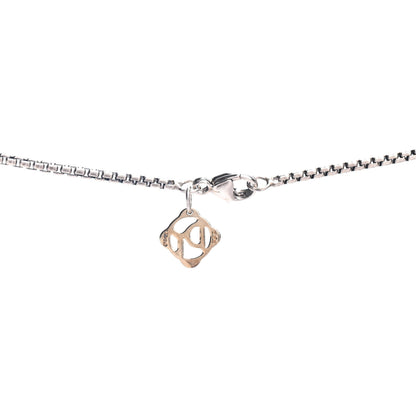 David Yurman Sterling Silver 14K Yellow Gold Cross Pendant Necklace 3 of 3