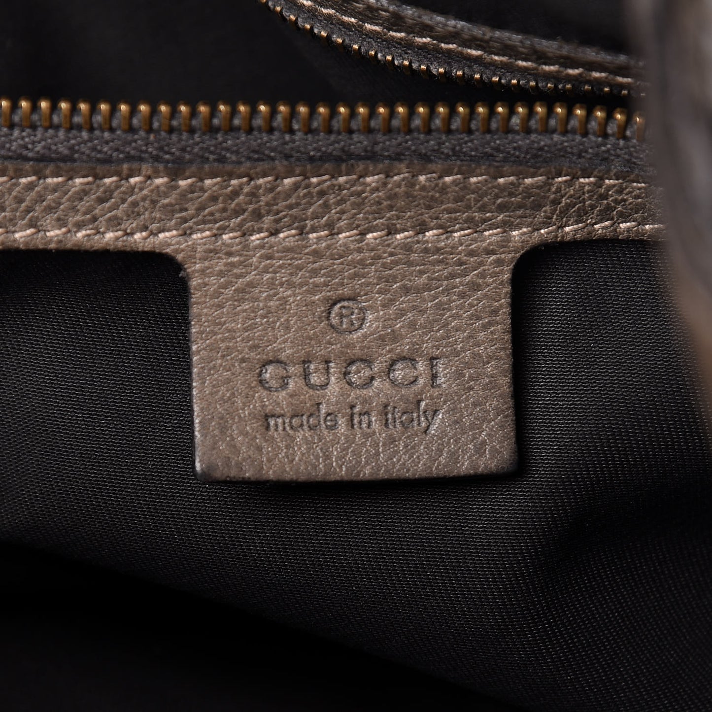 Guccissima Large New Pelham Shoulder Bag Grey