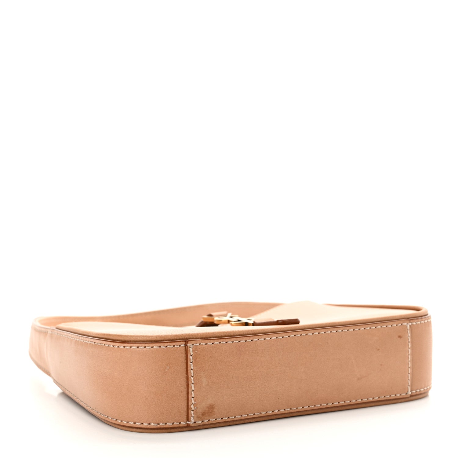 Saint Laurent Smooth Calfskin Le 5 A 7 Mini Hobo Vintage Brown 4 of 15