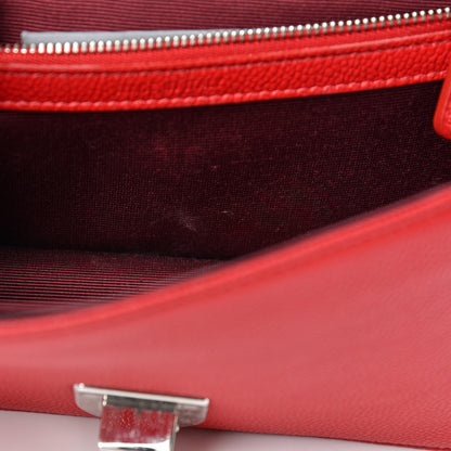 Christian Dior Grained Calfskin Medium Diorama Flap Bag Red 13 of 13