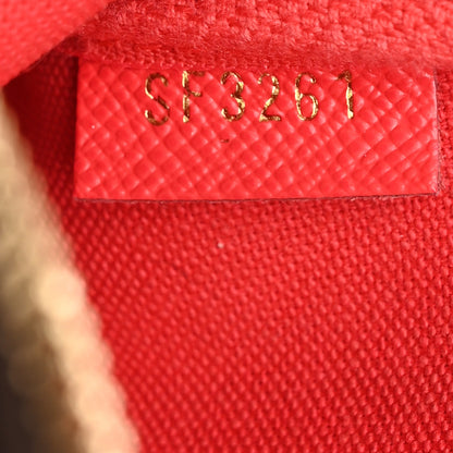 Louis Vuitton Monogram 2021 Christmas Animation London Mini Pochette Accessories Red 7 of 10