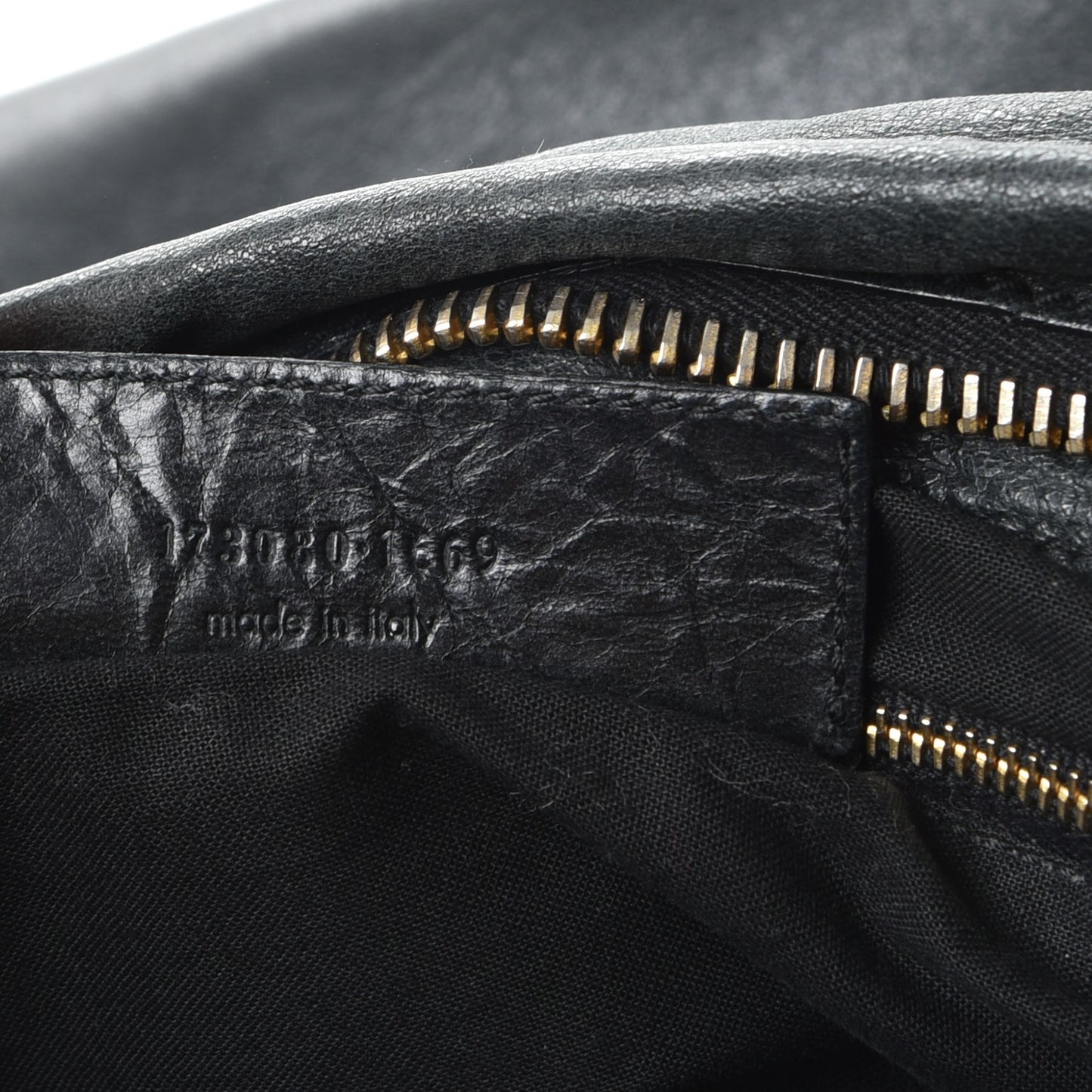 Agneau Giant 21 Gold Hardware Work Black