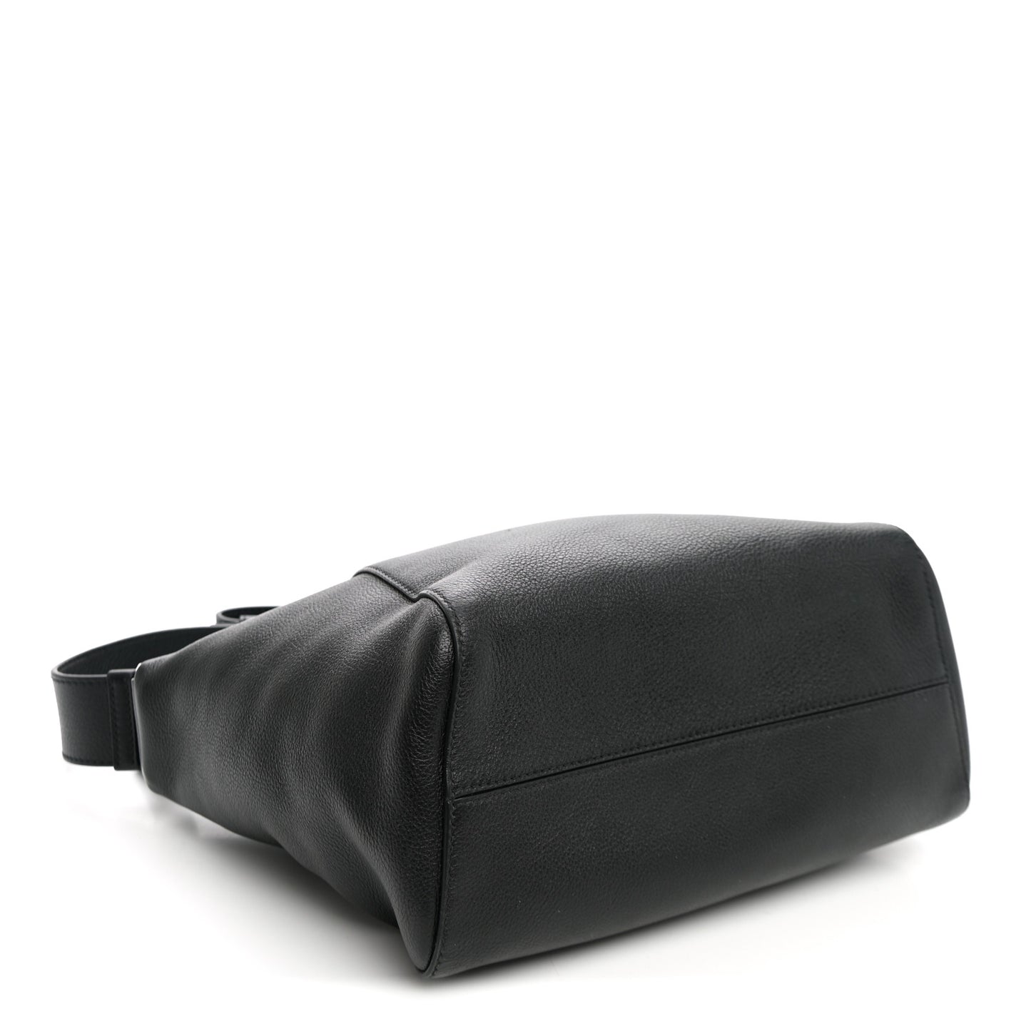 Vitello Daino Messenger Bag Black