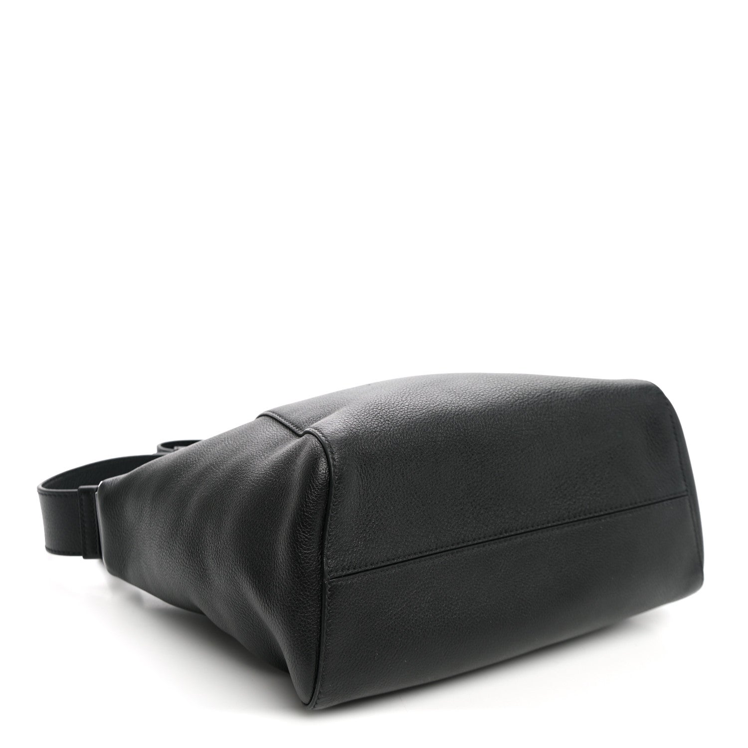 Prada Vitello Daino Messenger Bag Black 4 of 9