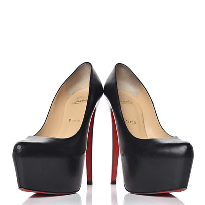 Christian Louboutin Kid Daffodile 160 Pumps 38 Black 8 of 19