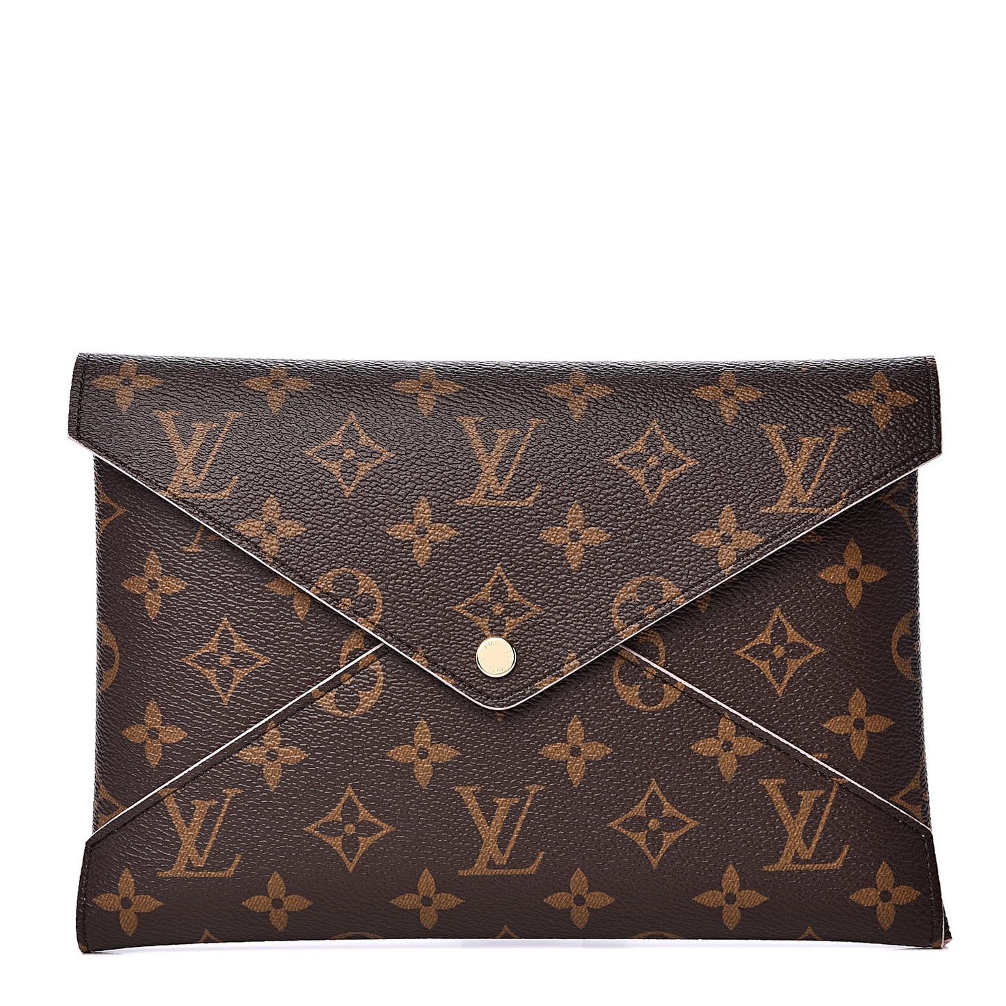Monogram Large Kirigami Pochette Insert Rose Ballerine