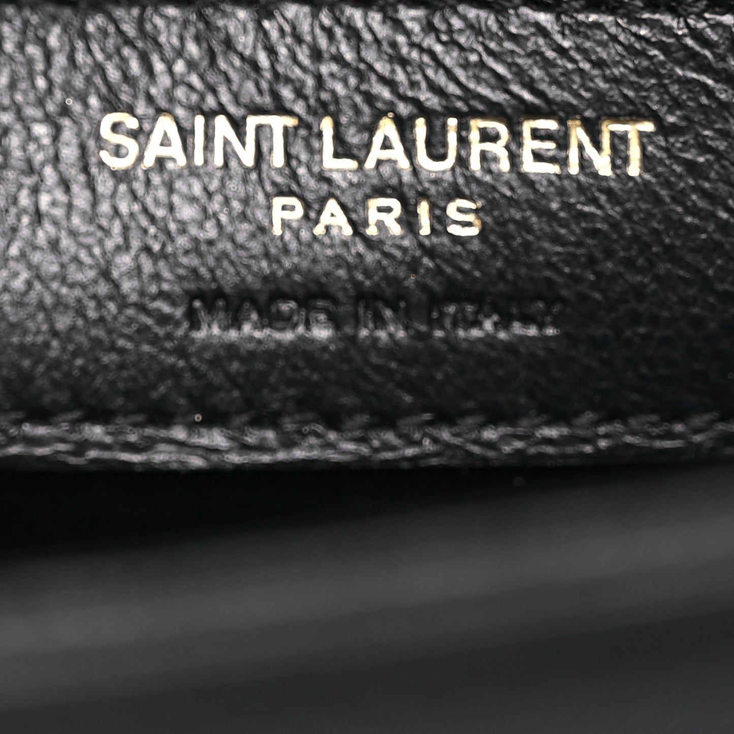 Grain De Poudre Small Monogram Kate Satchel Black