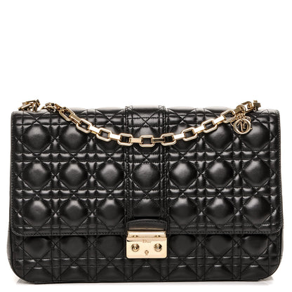Christian Dior Lambskin Cannage Large Miss Dior Flap Black 1 of 6