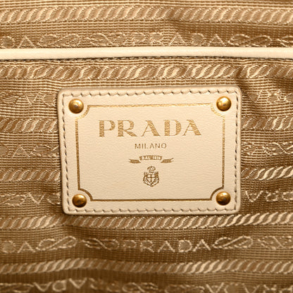 Prada Jacquard Logo Tote Corda Talco 6 of 14