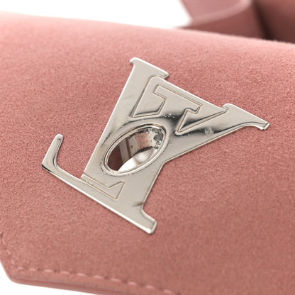 Louis Vuitton Soft Calfskin Mylockme Chain Bag BB Rose Boudoir Lie de Vin 13 of 13