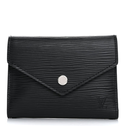 Louis Vuitton Epi Victorine Wallet Black 1 of 9