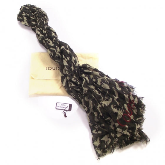Louis Vuitton Etole Monogramouflage Scarf 3 of 6