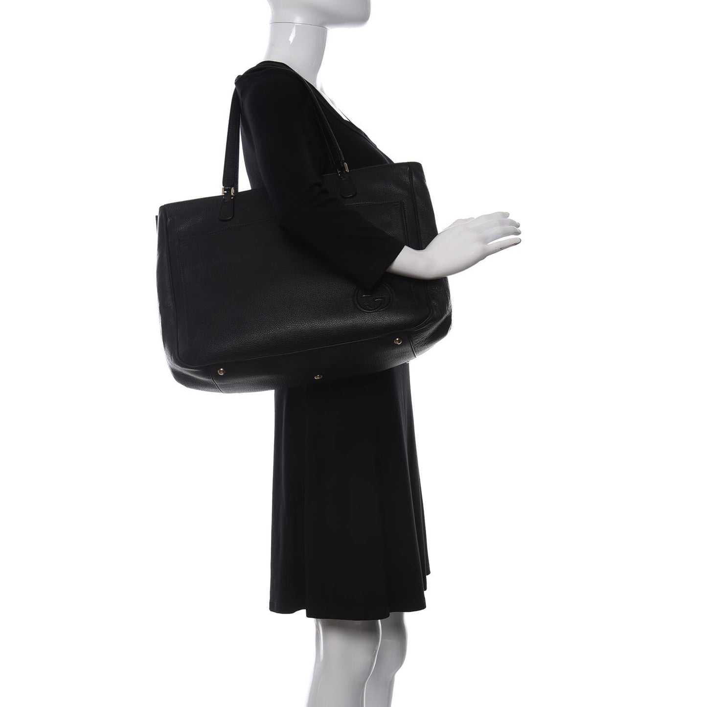 Calfskin Tote Black