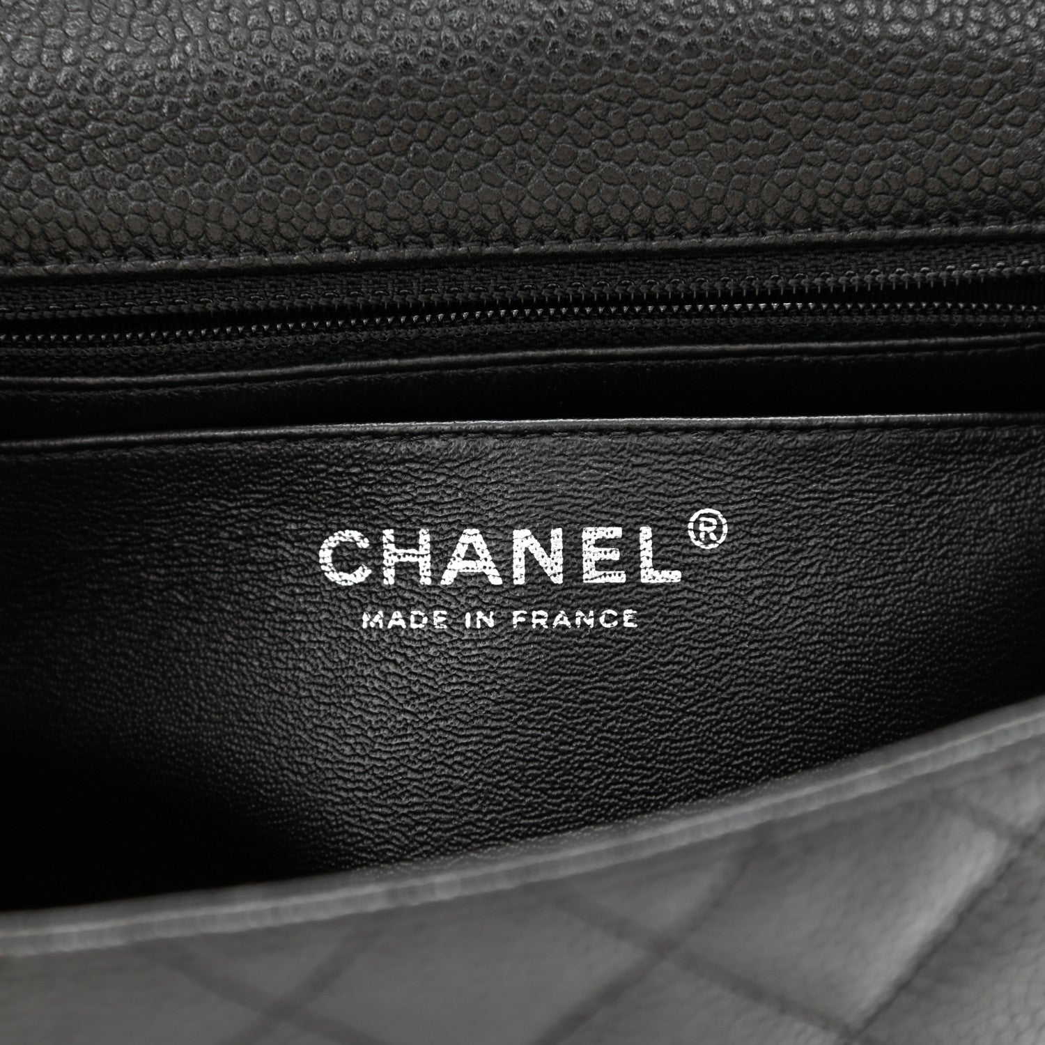 Chanel Caviar Quilted Mini Square Flap Black 6 of 9