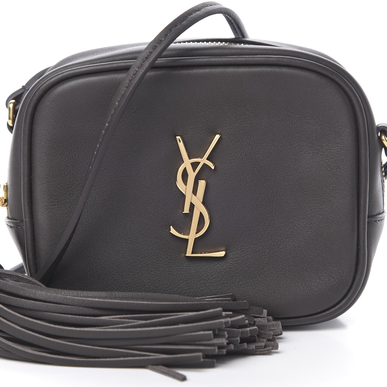 Saint Laurent Nappa Monogram Blogger Bag New Vert Fonce 8 of 11