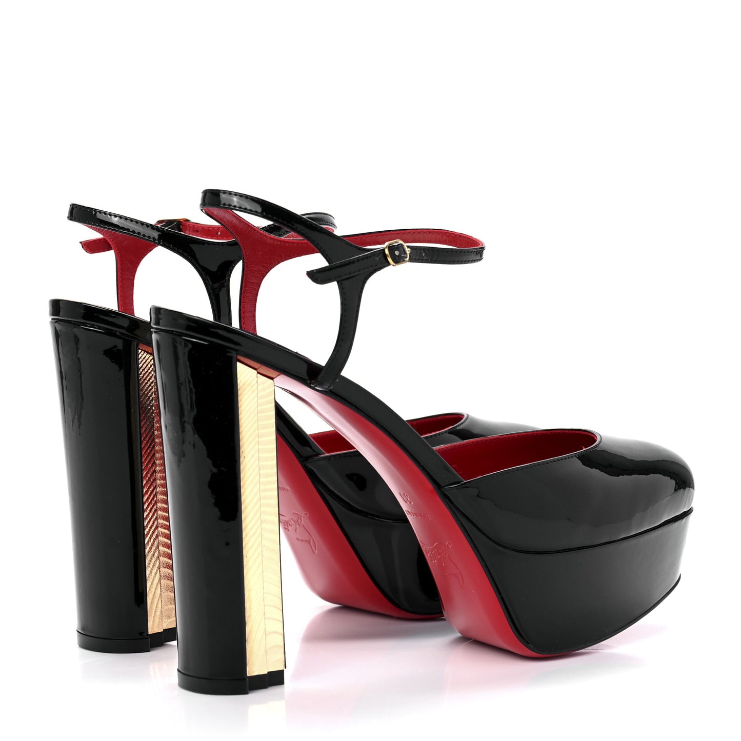 Patent Coluna 130 Pumps 38 Black