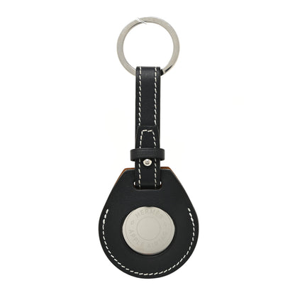 Hermes Swift AirTag Bag Charm Bleu Indigo 1 of 5
