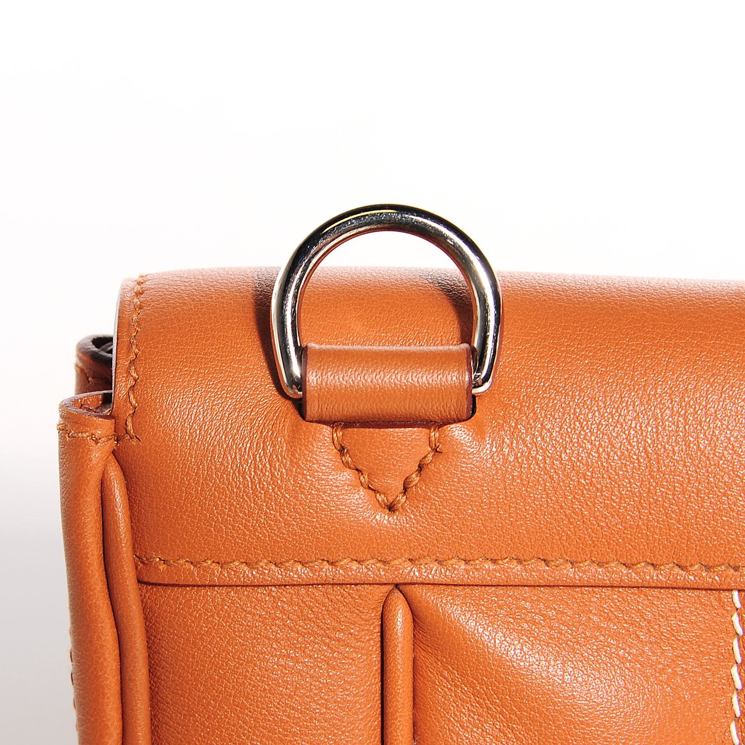 Hermes Veau Swift Mini Sac Berline Gold 11 of 14
