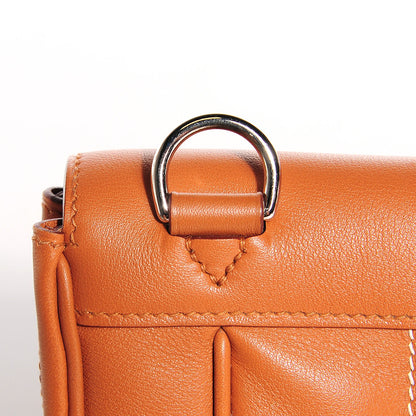 Hermes Veau Swift Mini Sac Berline Gold 11 of 14