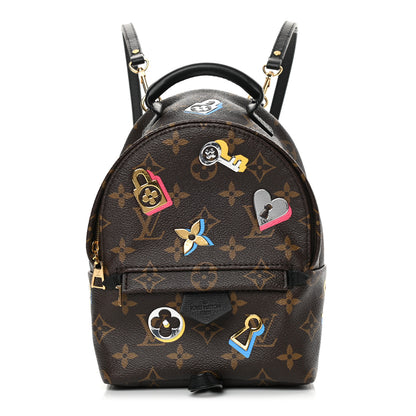 Louis Vuitton Monogram Love Lock Palm Springs Backpack Mini 1 of 12