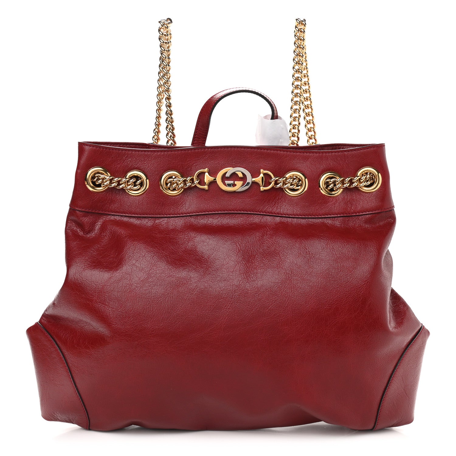 Gucci Calfskin Zumi Backpack Burgundy 1 of 9