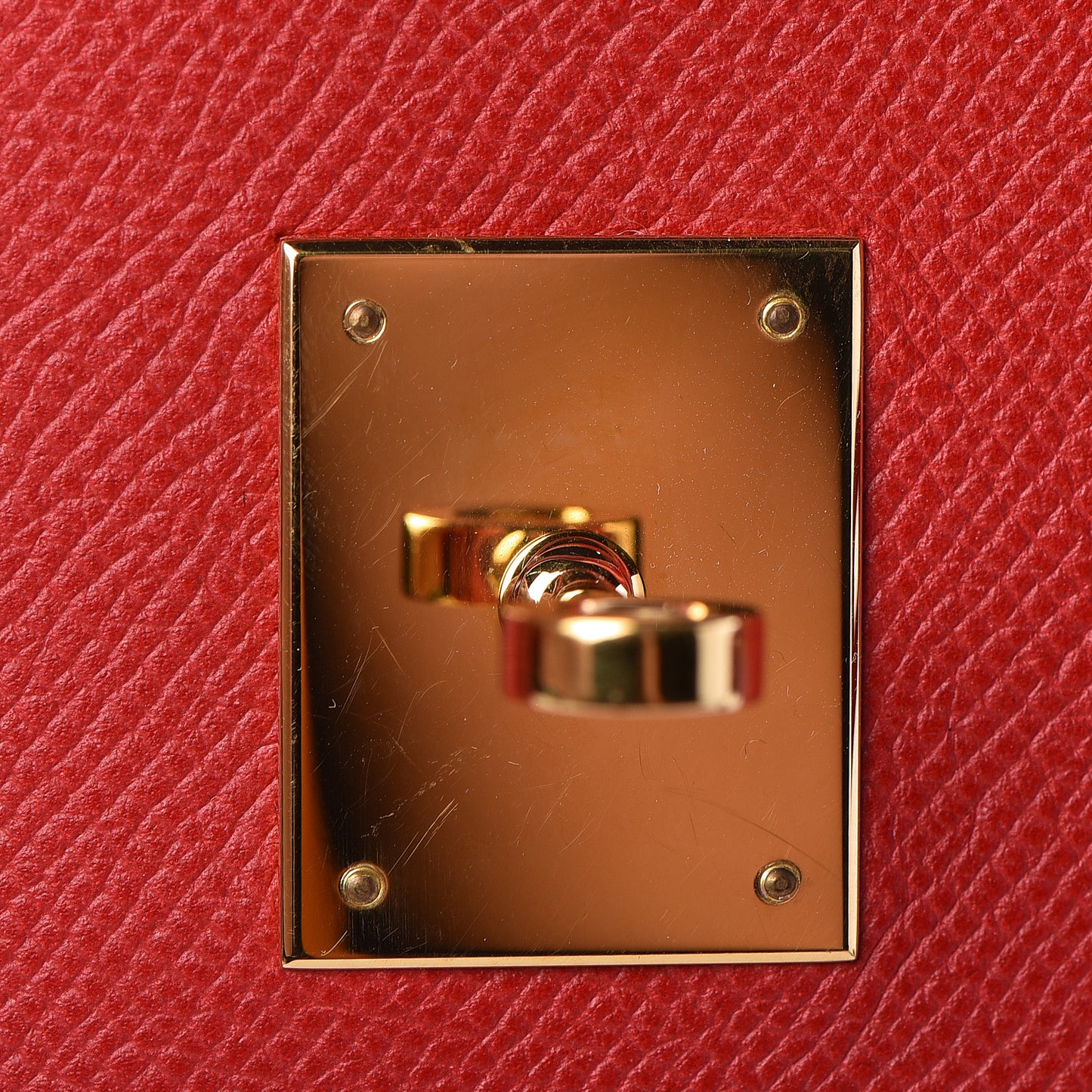 Epsom Birkin 35 Rouge Casaque