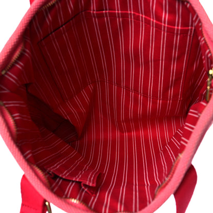 Louis Vuitton Toile Antigua Cabas MM Pink 4 of 8