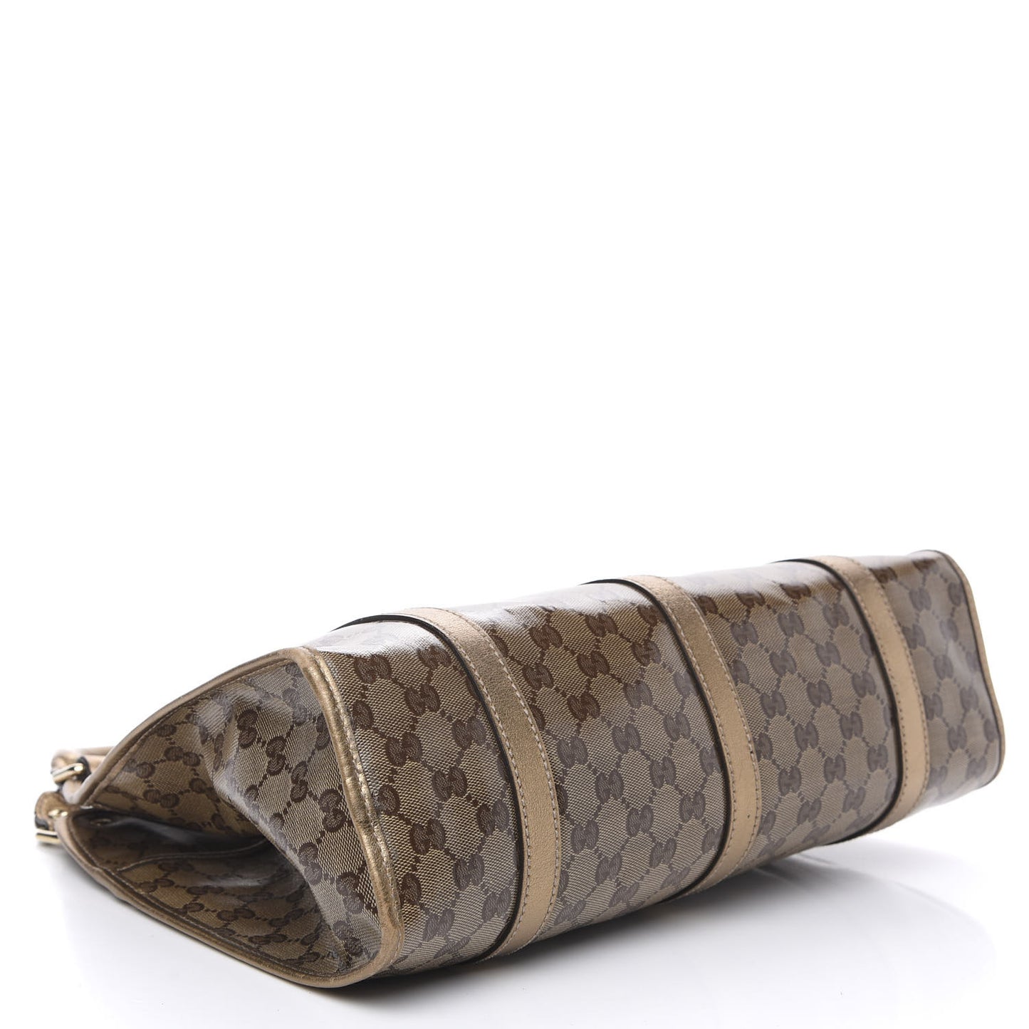 Crystal Monogram Medium Joy Shoulder Bag Bronze