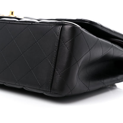 Chanel Lambskin Quilted Maxi Double Flap Black 9 of 9
