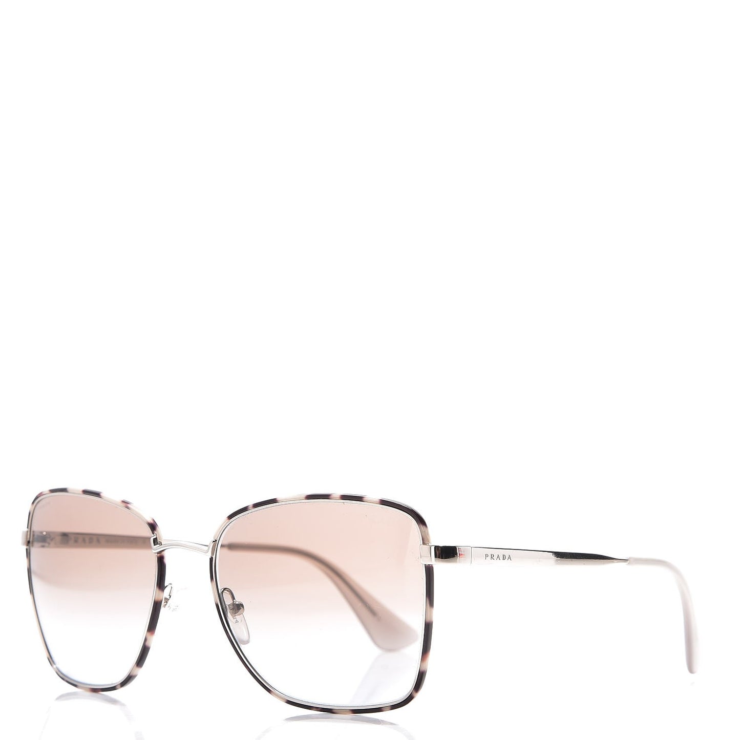 Gradient Sunglasses SPR 52S Opal Havana Silver