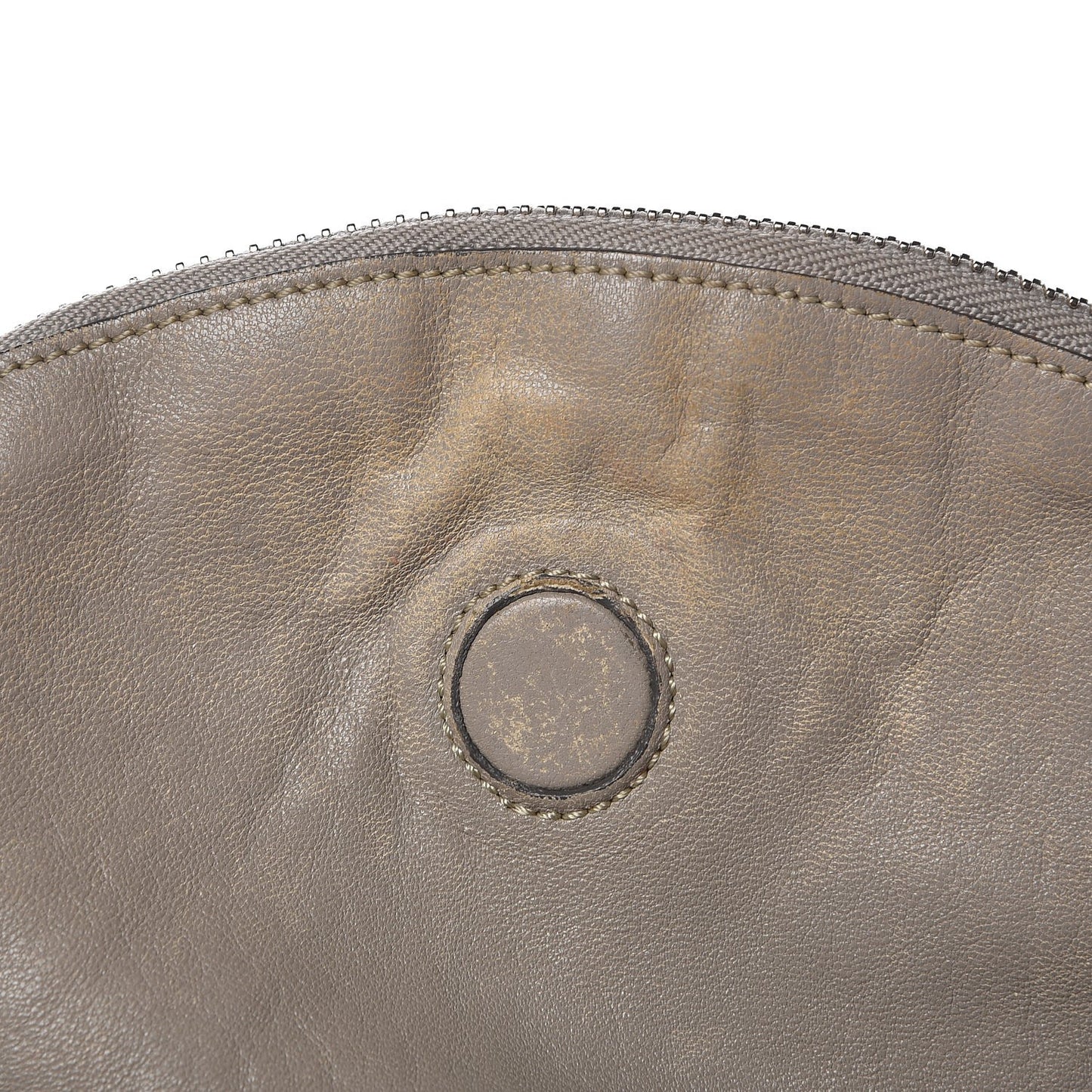Calfskin Monogram Shoulder Bag Taupe