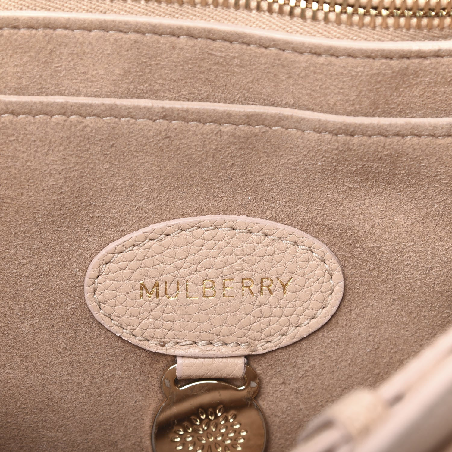 Mulberry Small Classic Grain Bayswater Rosewater 7 of 15