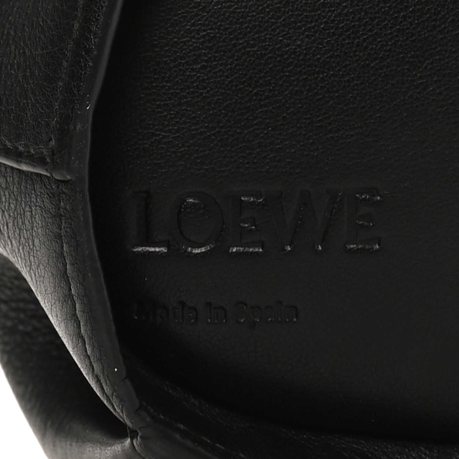 Loewe Calfskin Panda Crossbody Black White 7 of 10