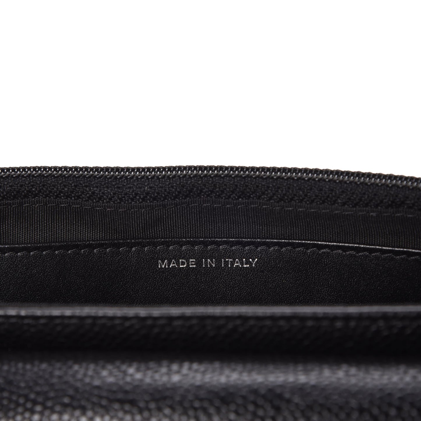 Caviar Half Moon Wallet On Chain WOC Black