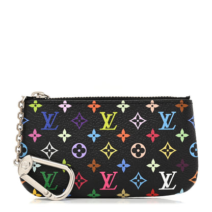 Louis Vuitton LV X TM Monogram Multicolor Key Pouch Black 1 of 7