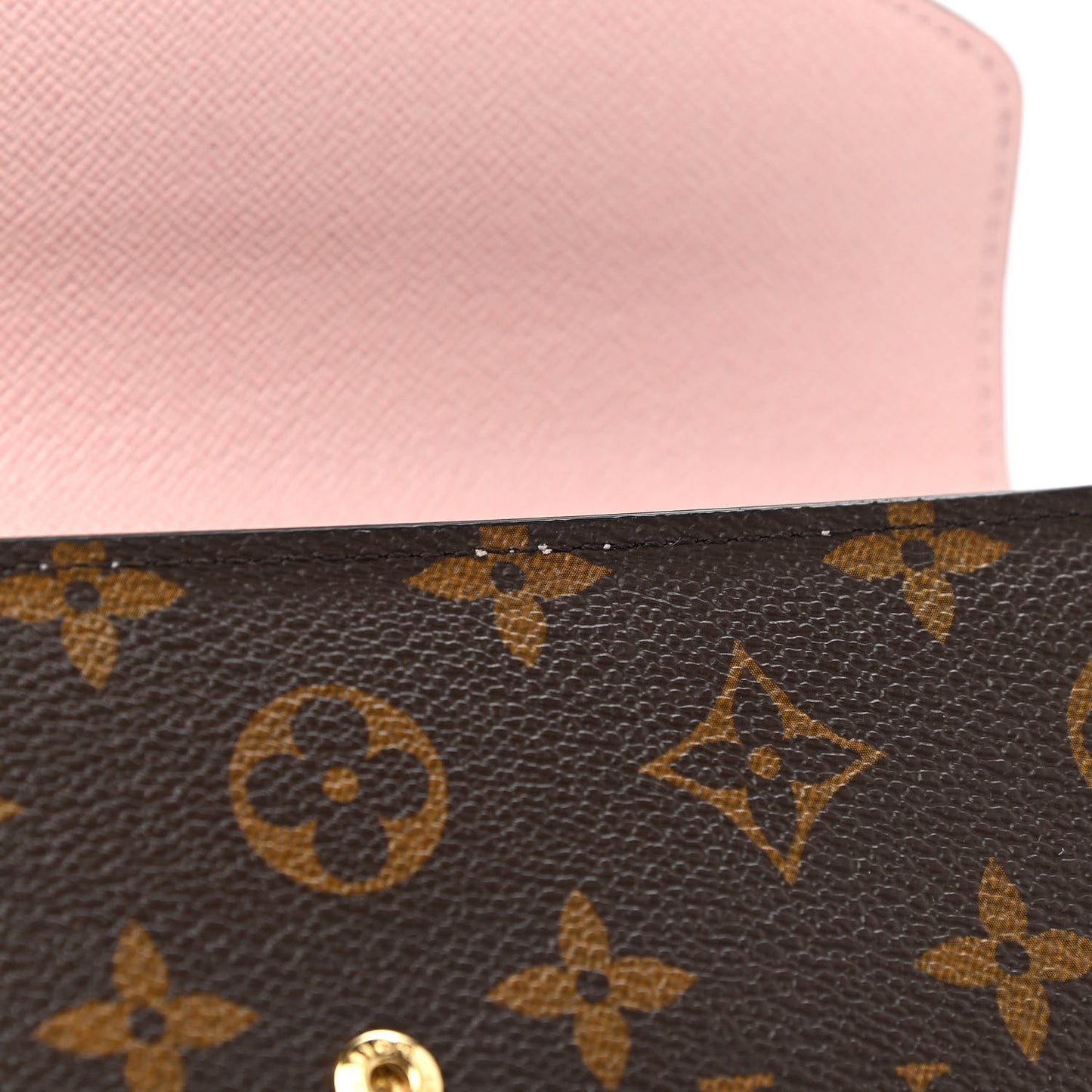 Monogram Josephine Wallet Rose Ballerine