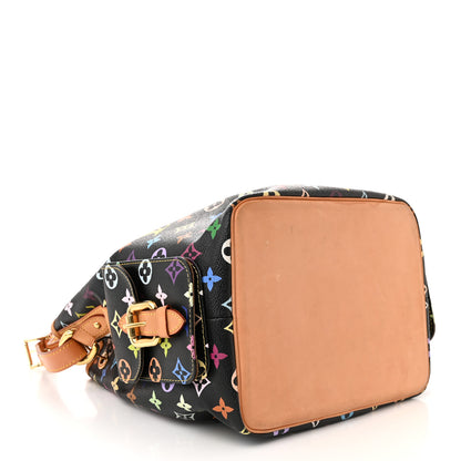 Louis Vuitton Monogram Multicolor Petit Noe Black 4 of 11