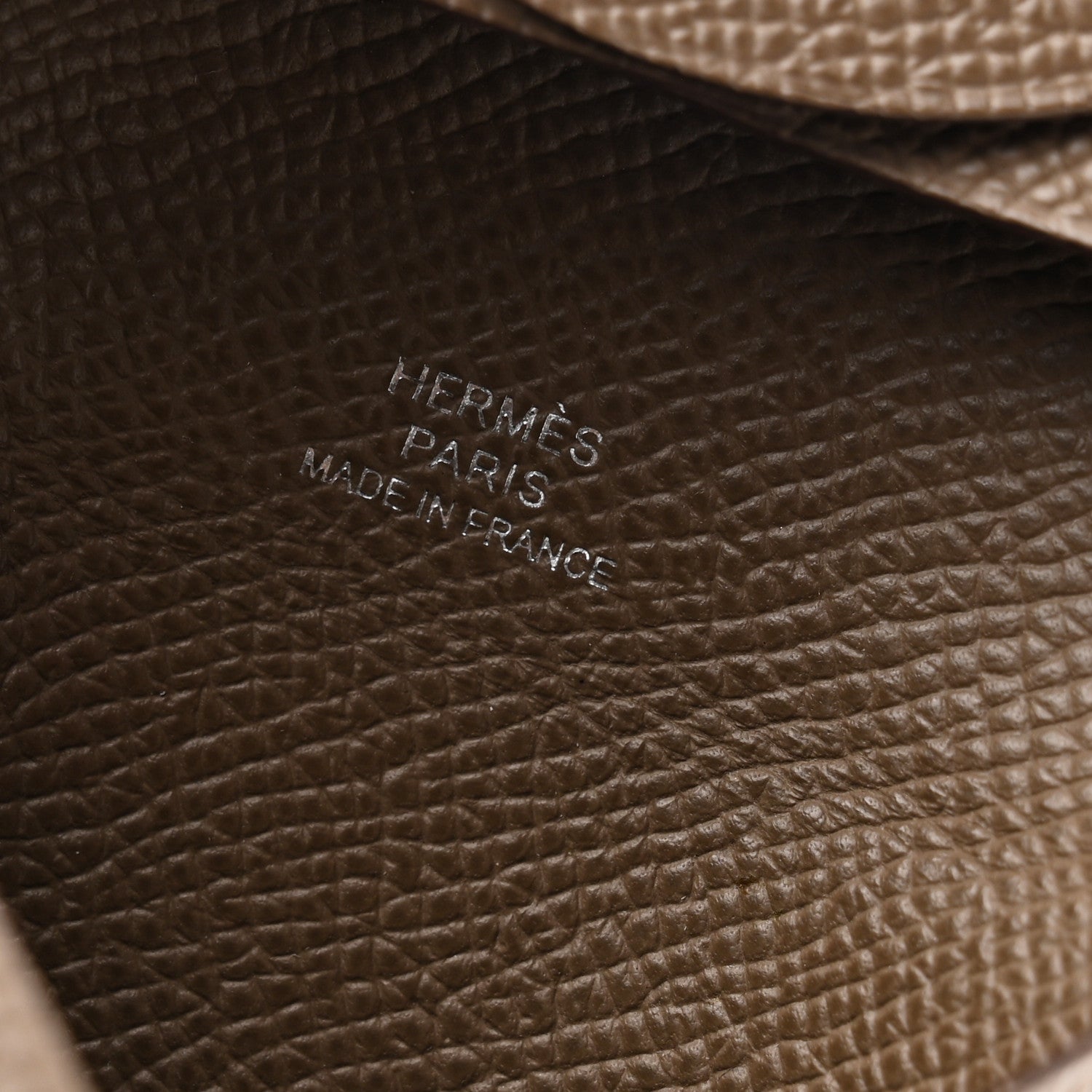 Hermes Epsom Bastia Coin Purse Etoupe 6 of 8