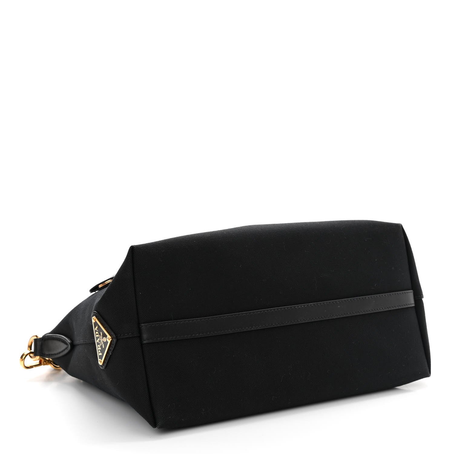 Prada Jacquard Logo Tote Black 4 of 10