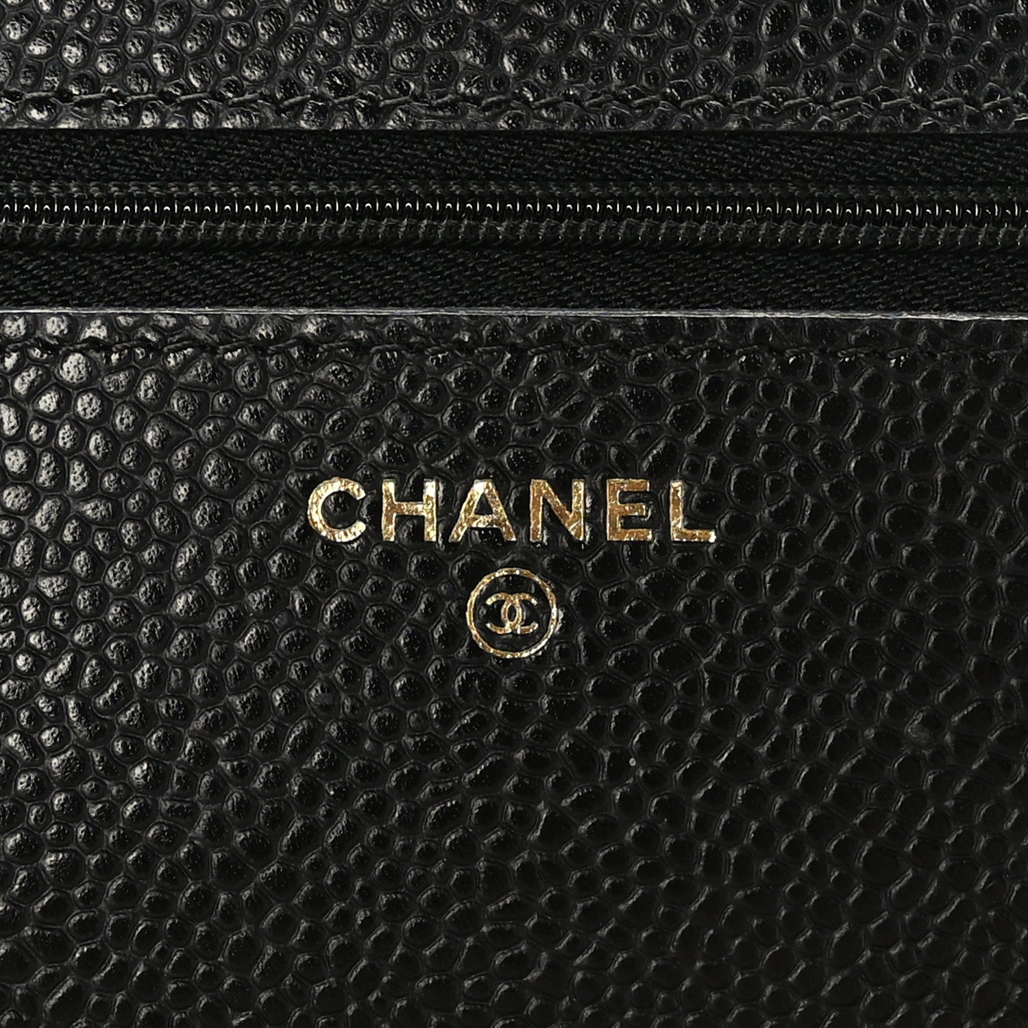Chanel Caviar Quilted Wallet on Chain WOC Black 6 of 10