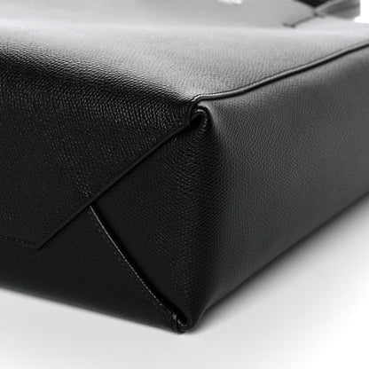 Celine Grained Calfskin Small Vertical Cabas Black 9 of 12