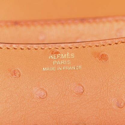 Hermes Ostrich Constance 18 Abricot 5 of 20