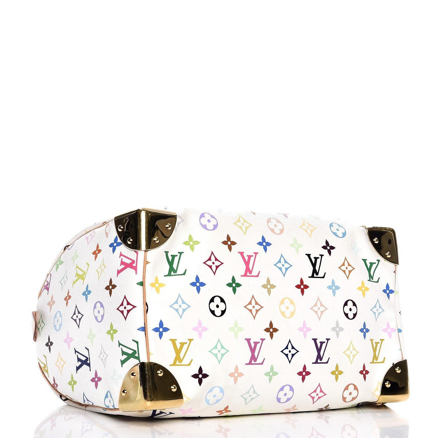 Louis Vuitton Monogram Multicolor Speedy 30 White 4 of 7