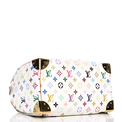 Louis Vuitton Monogram Multicolor Speedy 30 White 4 of 7
