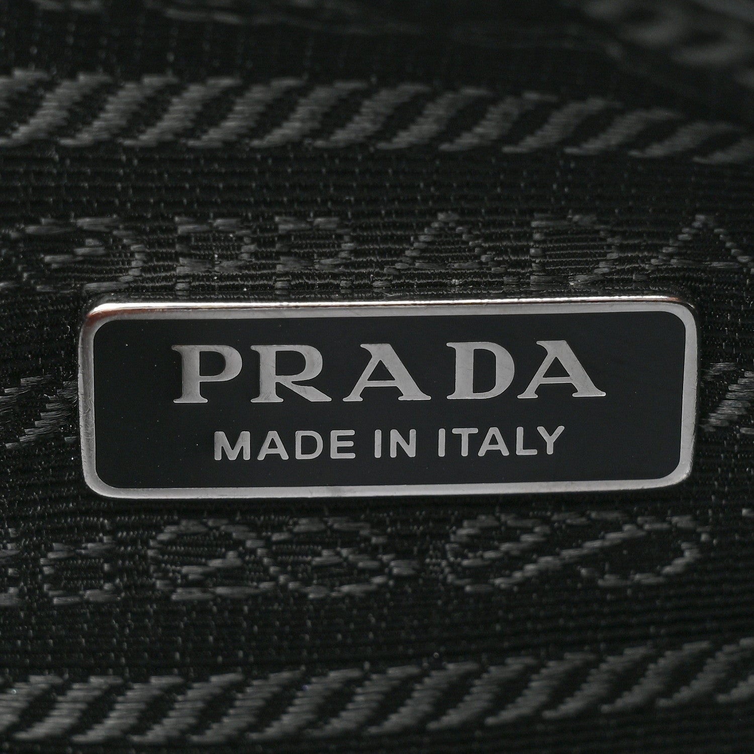 Prada Grace Lux Triangle Shoulder Bag Black 6 of 11