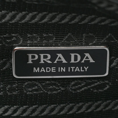 Prada Grace Lux Triangle Shoulder Bag Black 6 of 11